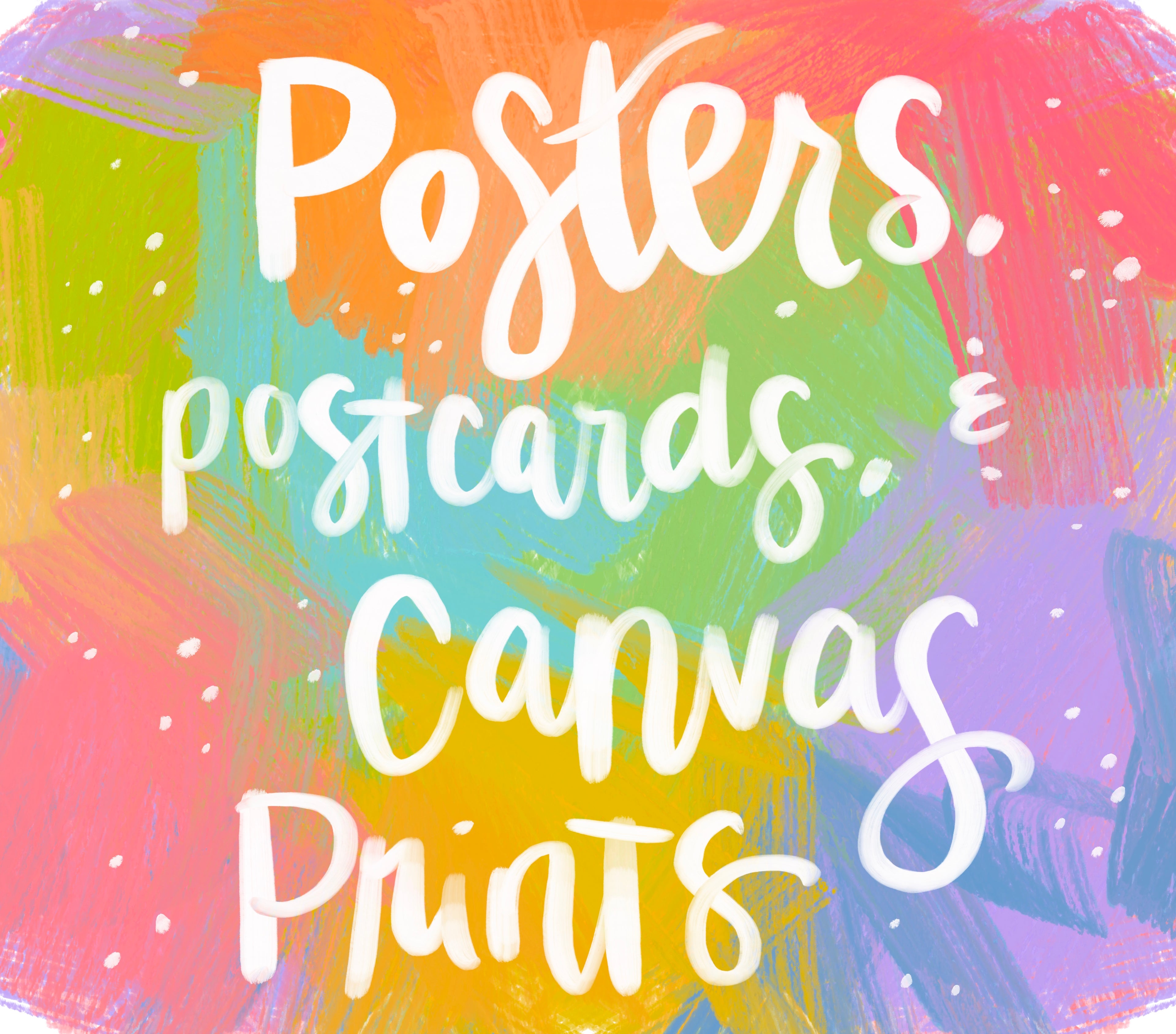 Posters, Postcards and Canvas Prints